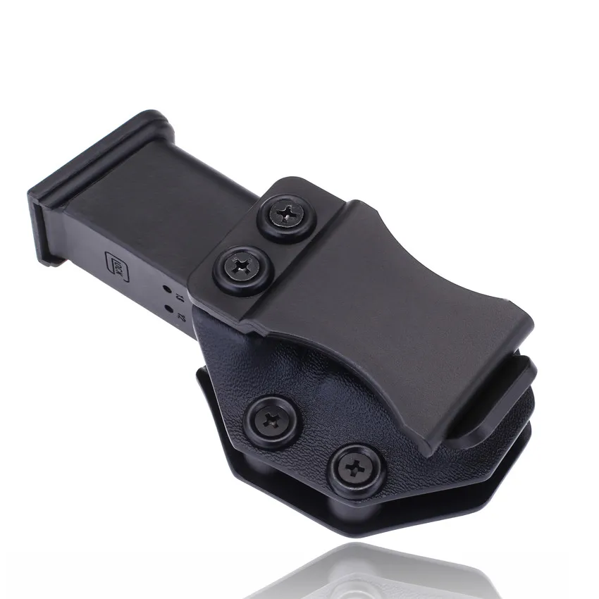 Внутренний пояс IWB Kydex журнал переноска Mag кобура под заказ для Glock 19 23 26 27 32 Скрытая
