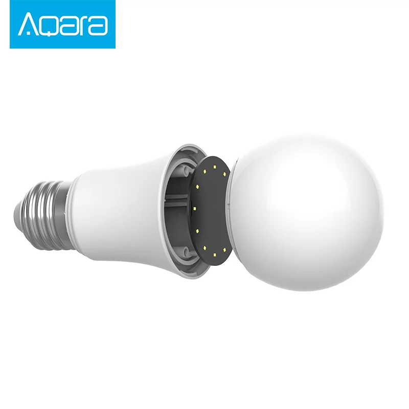 Оригинальная лампа aqara zigbee работает с приложением smart home для apple homekit умная