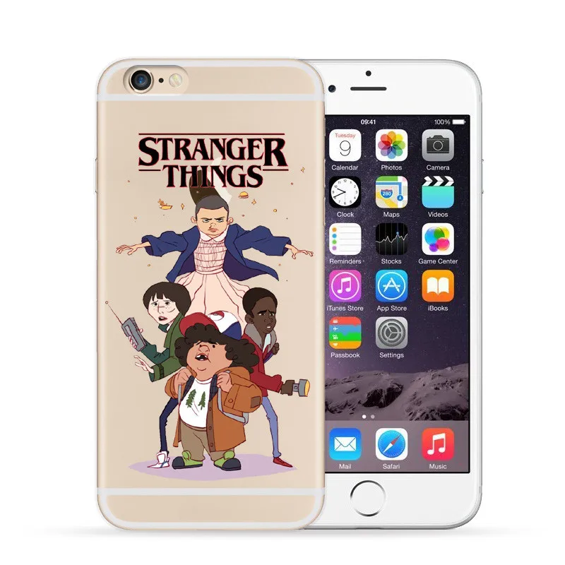 iphone 7 plus phone cases Stranger Things Christmas Lights Case For iphone 7 7Plus 6S 8 Plus X 5S SE Soft silicone TPU Phone Cases Back Cover Fundas Capa iphone 7 cover