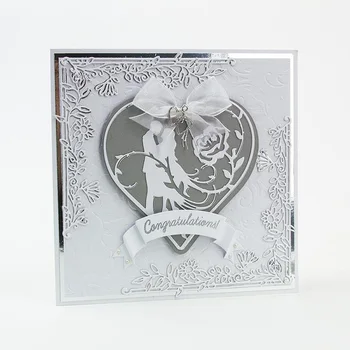 

Love wedding Metal Cutting Dies Stencil Scrapbooking Photo Album Card Paper Embossing Craft DIY Dies Cut