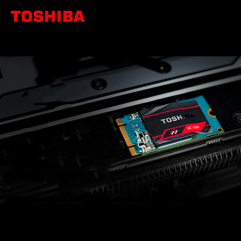 Toshiba RC100 NVMe Внутренний твердотельный накопитель 240 ГБ M.2 2242 PCIe 3,0*2 SSD высокое Скорость 1600 МБ/с. для ноутбука, настольного компьютера