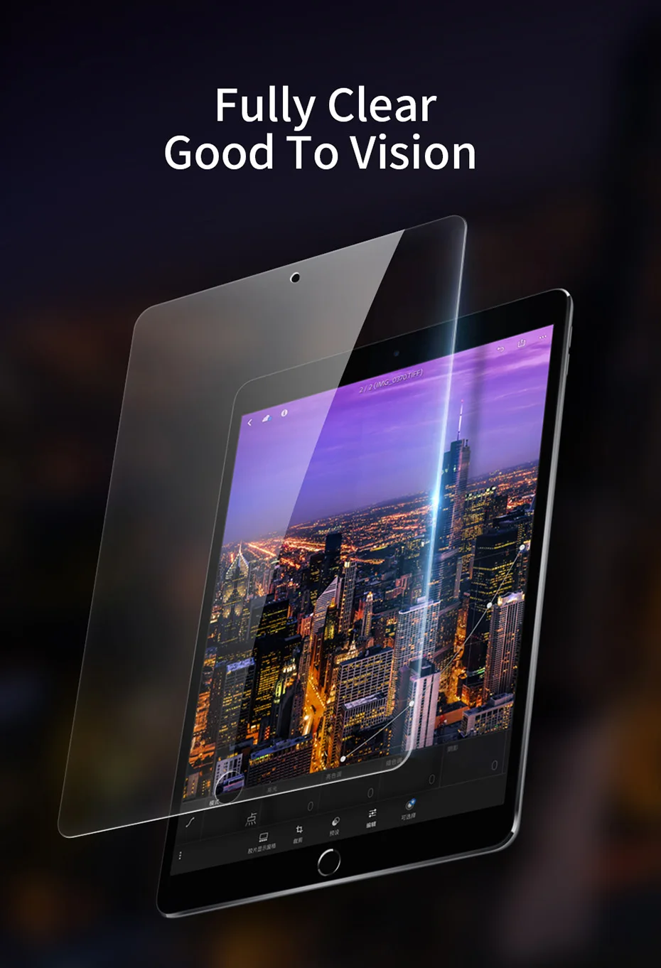 ipad 9.7 glass 9