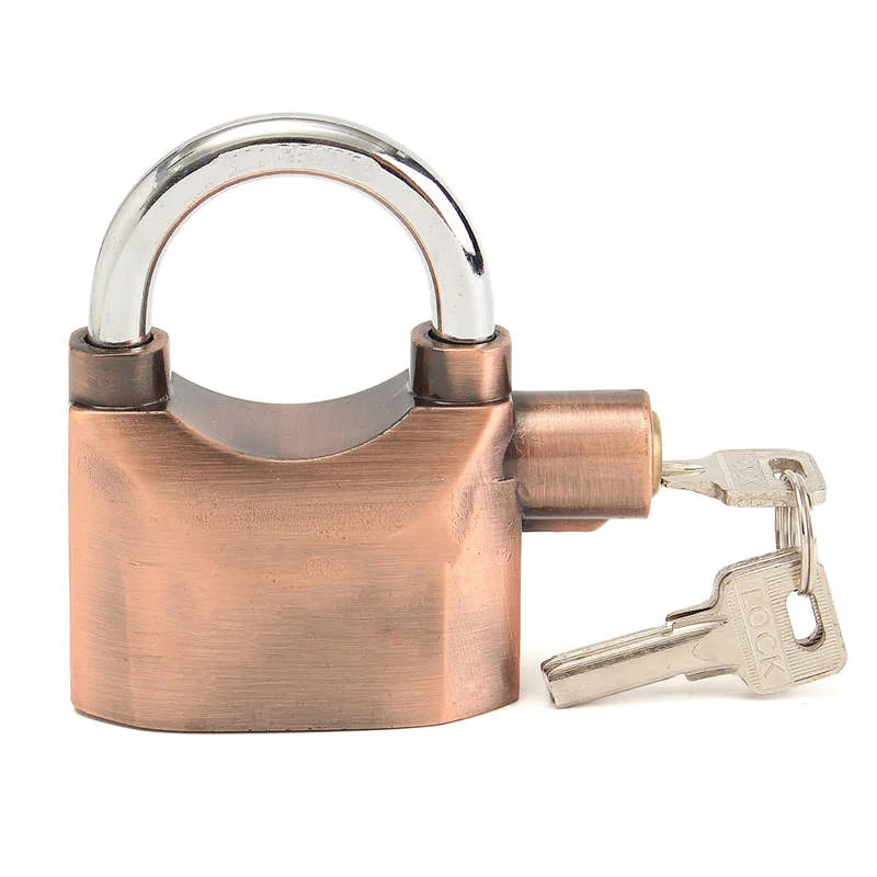 

MTGATHER Siren Alarm Padlock Alarm Lock for Motorcycle Bike Bicycle Perfect Security With Alarm Pad Locks Best Price