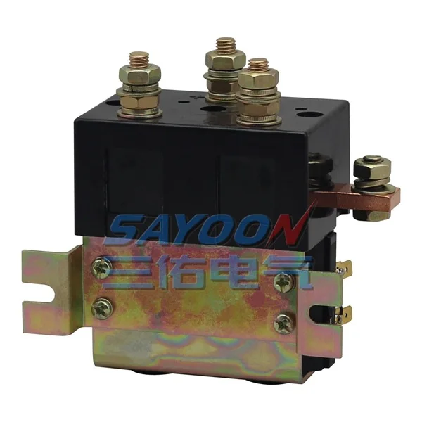 

SAYOON DC 48V contactor CZWT200A , contactor with switching phase, small volume, large load capacity, long service life.