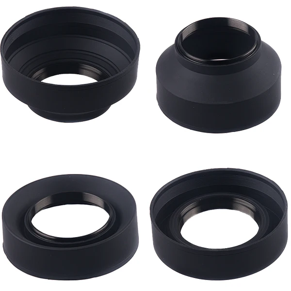 Buy 58mm Collapsible Rubber Camera Lens Hood 58 mm for