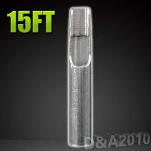 15FT 1 8 45mm Top Grade 304 Stainless Steel Premium Quality Tattoo Nozzle Flat Tip For