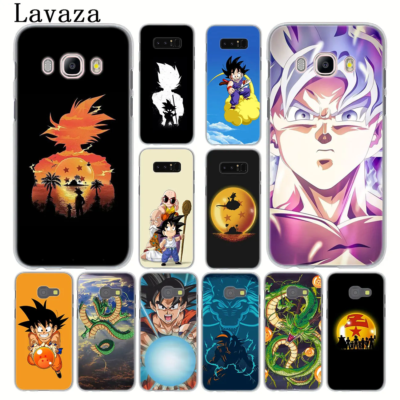 Твердый чехол для телефона Lavaza Dragon Ball Goku Samsung Galaxy Note 10 9 8 A9 A8 A7 A6 Plus 2018 A3 A5 2017 2016 2015