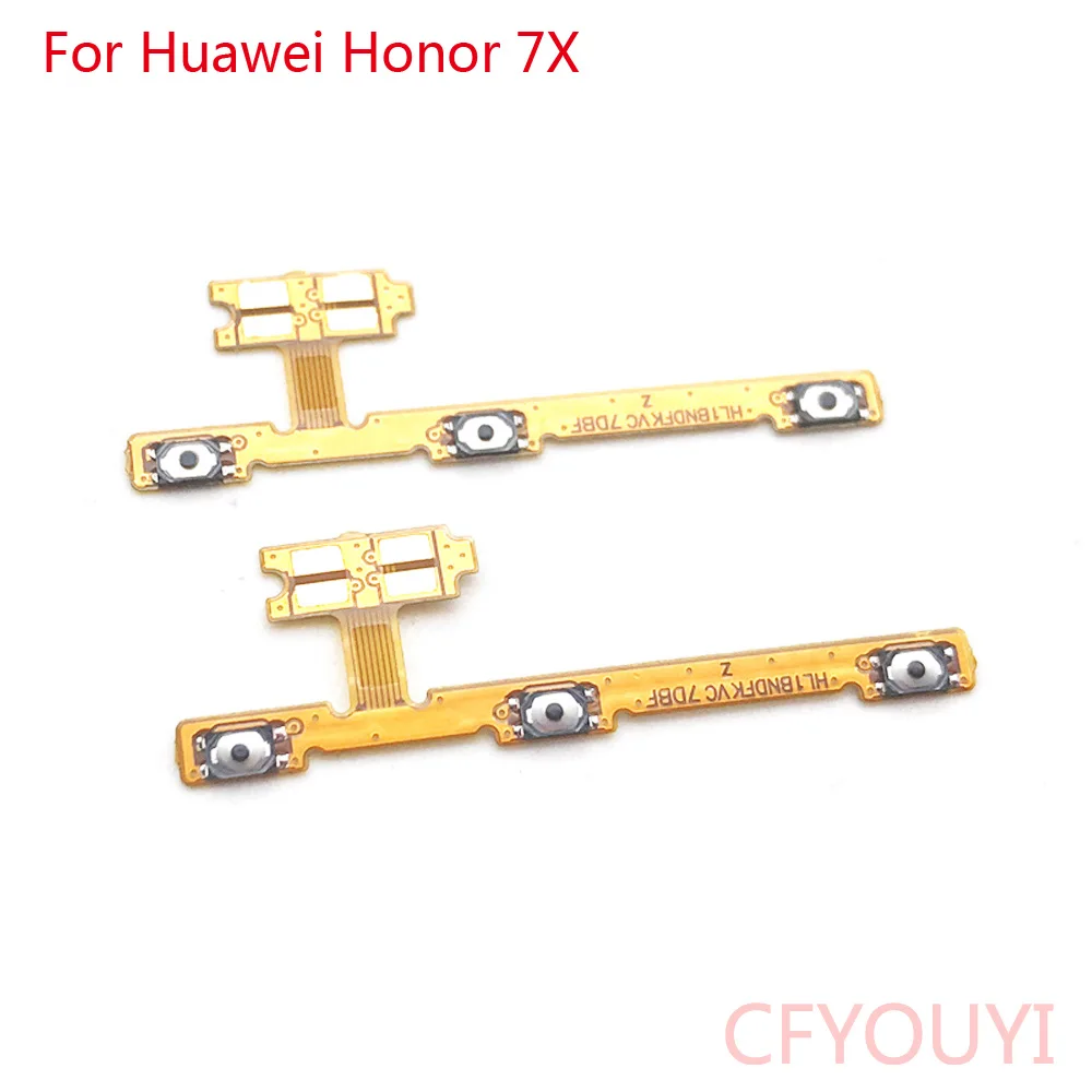 

For Huawei Honor 7X Power Switch On Off Key Volume Up Down Button Flex Cable Repair Parts