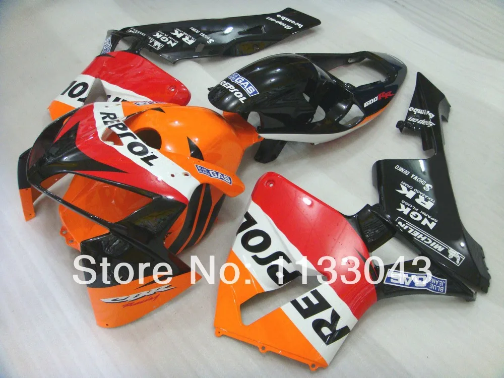100% комплект обтекателей для HONDA CBR600RR 05 06 F5 CBR600 RR 4377 2005 Обтекатели запасные части