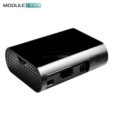 Für Raspberry Pi 3 Modell B Plus Für Raspberry Pi 3 2 Schwarz Fall Abdeckung Shell Gehäuse Box ABS box diy Elektronische Modul