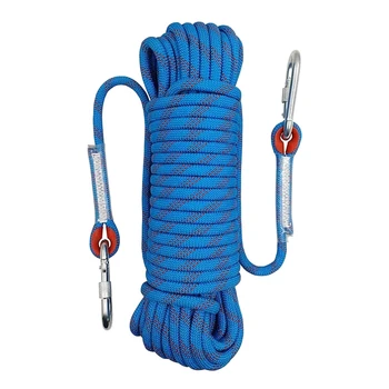 

Outdoor Rock Climbing Rope Home Fire Emergency Escape Rope Multifunctional Heavy Duty Rope For Hiking Caving Camping Diameter