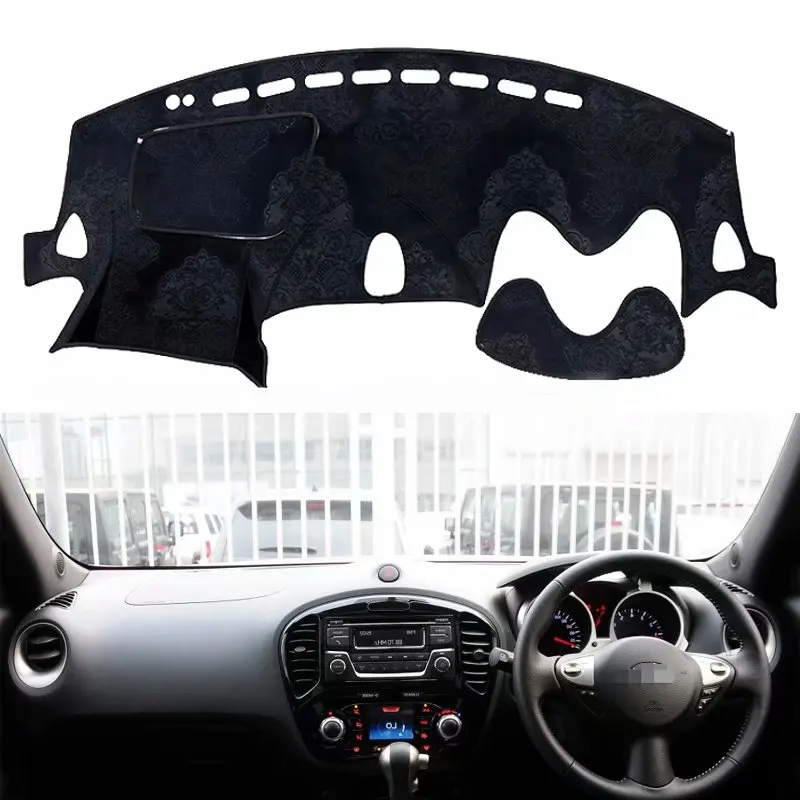 Фланелевые коврики для приборной панели панель модель на заказ Nissan Juke 2011 2012 2013 2014