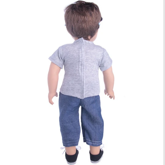 New-arrival-casual-shirt-and-pants-outfit-For-18-inch-American-Logan-boy-doll-outfit-for (1)