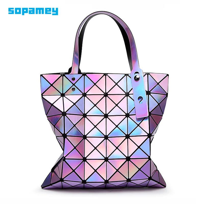 

Women Messenger Handbags Bao Bags Female Folded Geometric Plaid Bag BAO Fashion Casual Tote Women Handbag Mochila Shoulder Bag