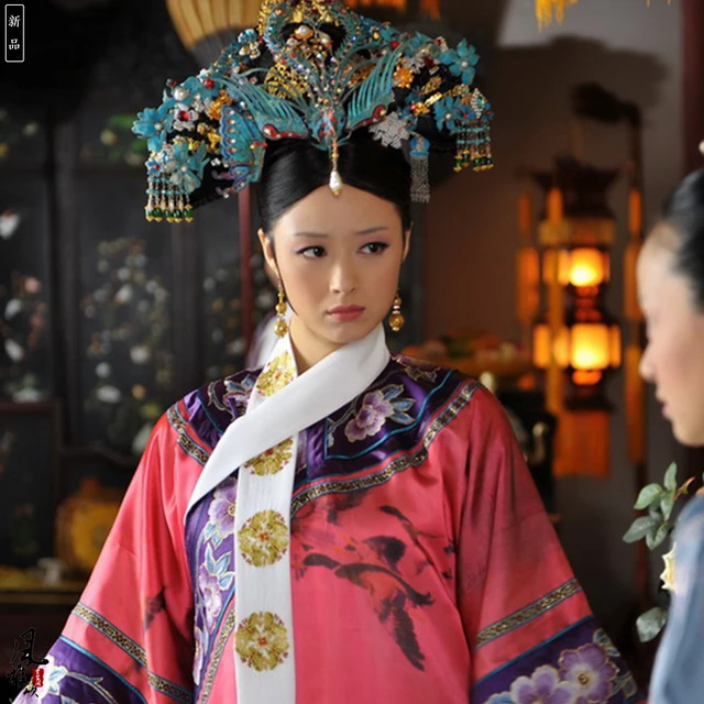 Princess Hua Fei Costume TV Play Legend of Zhenhuan Delicate Embroidery ...
