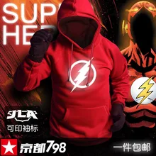Die Flash 2017 mode mens hoodies leuchtsport männlichen pulli trainingsanzüge hoody kleidung mann plus größe XXXL