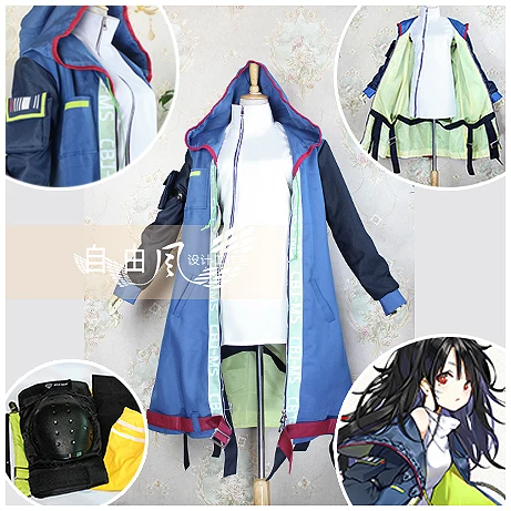 

[Customized] Game Girls Frontline C-MS Battle Uniform Outfit Cosplay Costume Any Size Women Halloween Free shipping 2019 New.