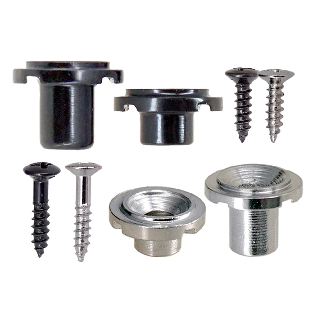 Bass Guitar String Tree String Retainer with 2 PCS Screws for Fender Strat&Tele Electric Stringed Instrument Accessories Bass Guitar String Tree String Retainer with 2 PCS Screws for Fender Strat&Tele Electric Stringed Instrument Accessories