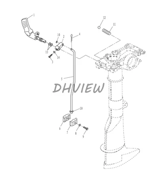 

Free shipping parts for Parsun 2 stroke 3.6Hp
