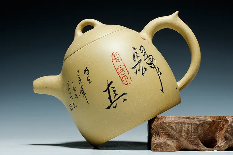 Аутентичная фиолетовая глина ручная роспись Duan Ni Dragon Eggs чайник Исин Zisha здоровье керамический чайный набор кунг-фу чайник