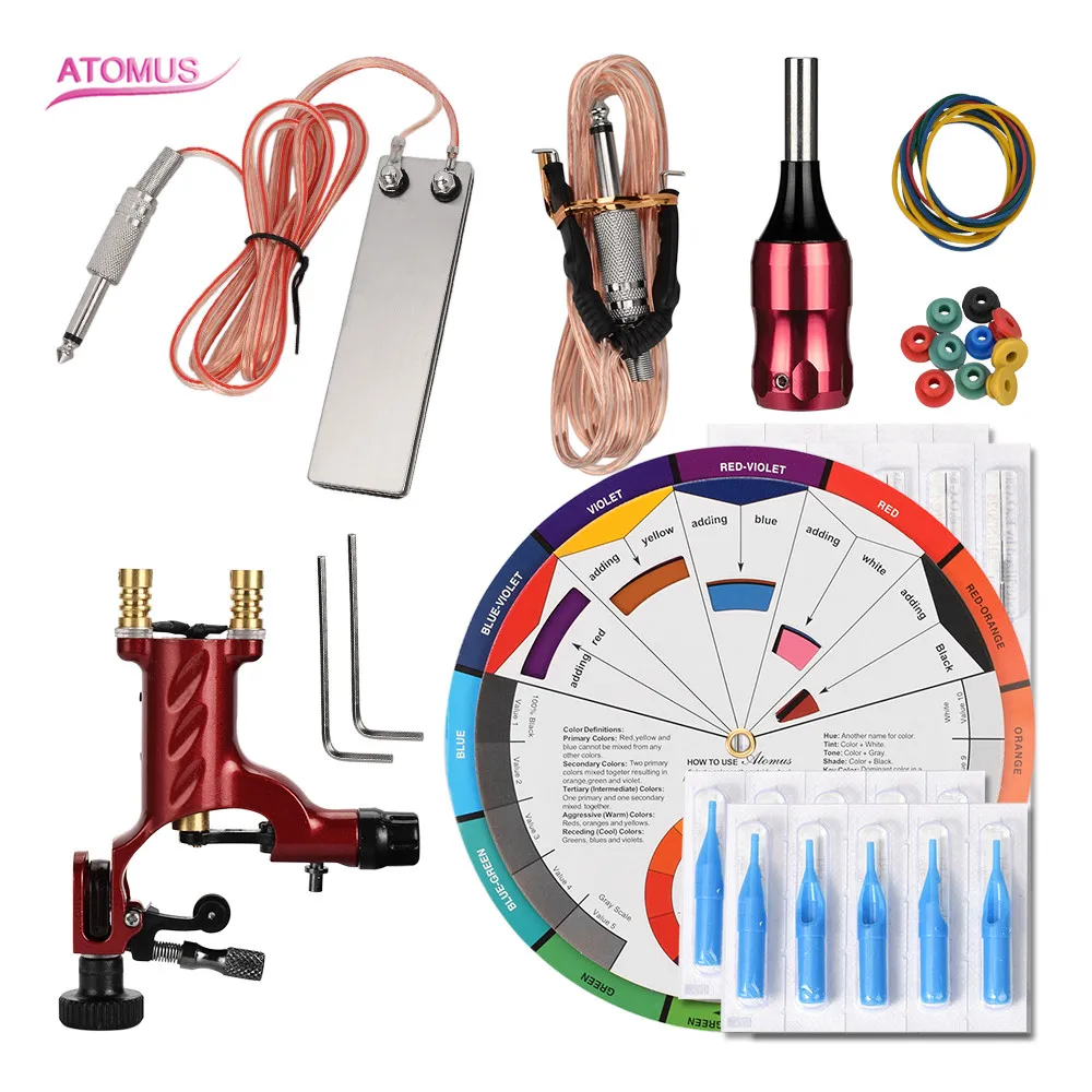 

Rotary Tattoo Machine Kit Professional Tatto Tools Tattoo Studio Tatto Machine Set Professional Rotary Kit Tatoo Machines Kits