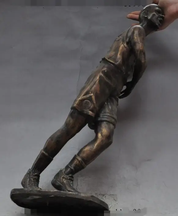 

S0738 America famous Bronze Michael Jordan QiaoDan Great basketball Player art Statue