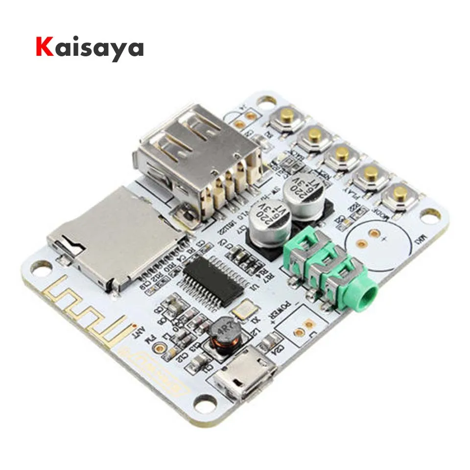 

USB TF card decoding playback preamp output Bluetooth Audio Receiver amplifier board A7-004