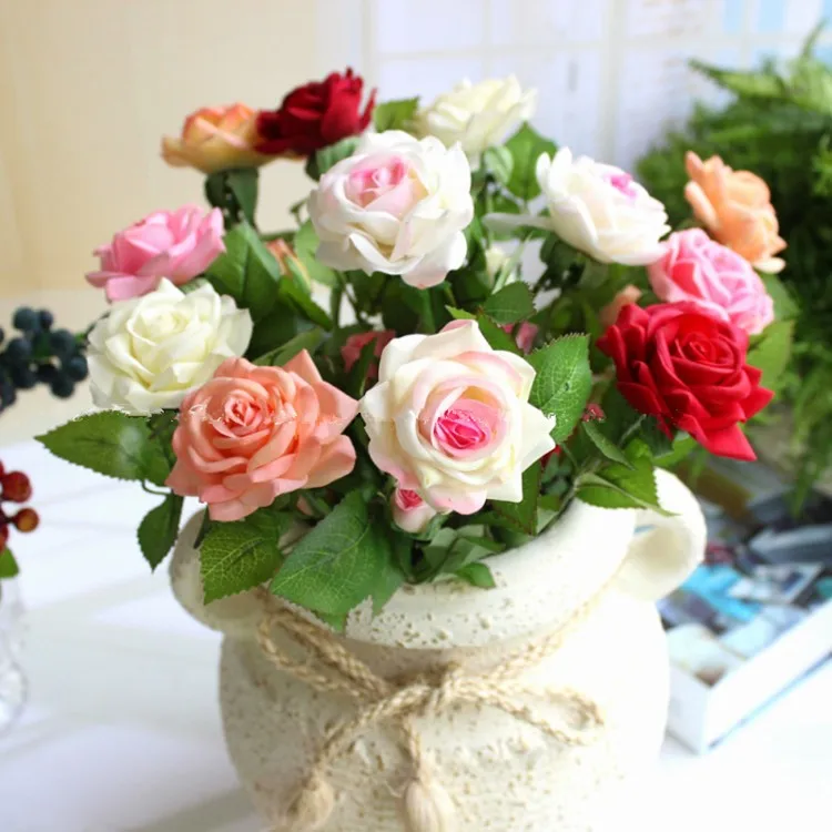 Искусственный Голубь из латекса, розы, цветы для свадьбы, настоящие на ощупь, розы, украшения для дома, товары для свадебной вечеринки