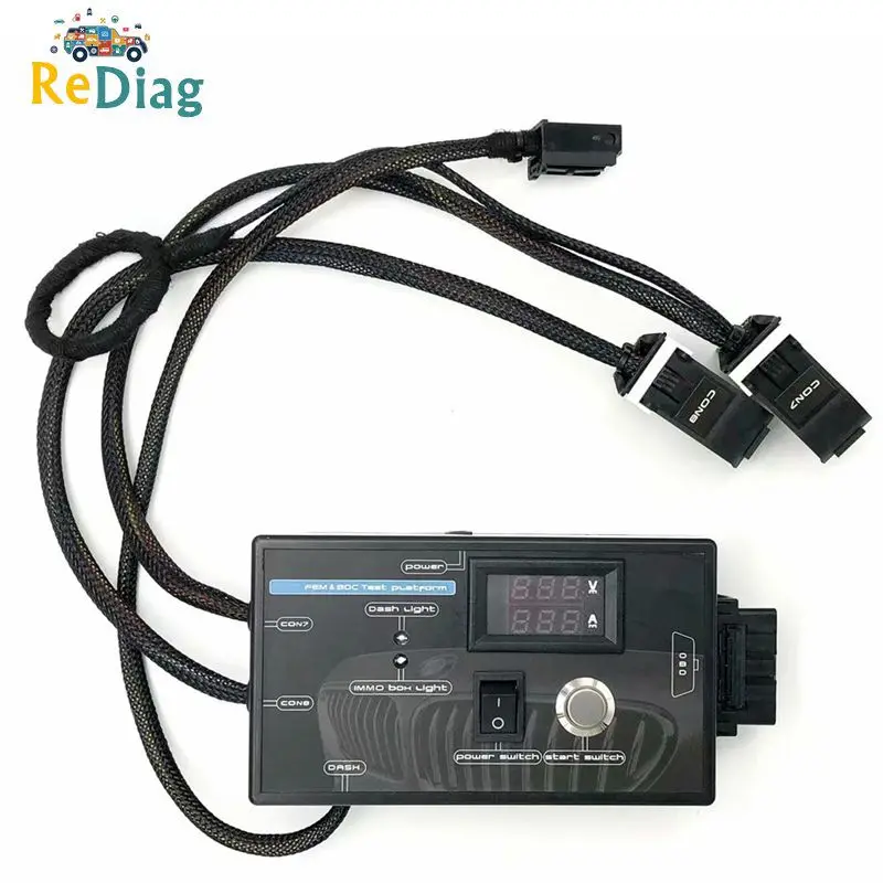 

2019 New Type for BMW FEM/BDC for BMW F20 F30 F35 X5 X6 I3 Test Platform with Black Case economical and convenient