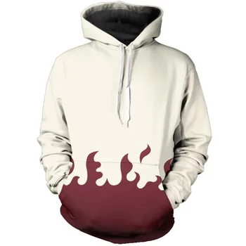 

Hokage Uzumaki Naruto Costumes Haruno Sakura Hoodie Sweatshirt Cosplay 2018 3D digital print hoodie autumn loose-fitting jacket
