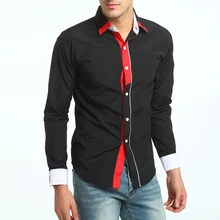 Бренд, модная мужская рубашка, топы с длинными рукавами, простые, популярные цвета, Повседневная рубашка, мужские деловые костюмы, рубашки, тонкая мужская рубашка XXXL