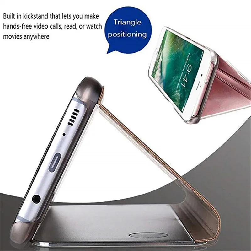 Clear View Mirror Phone Case For Vivo V15 Pro Case Fashion Flip Stand Leather Cover For Vivo V15 Pro V15Pro Phone Cover Clear View Mirror Phone Case For Vivo V15 Pro Case Fashion Flip Stand Leather Cover For Vivo V15 Pro V15Pro Phone Cover