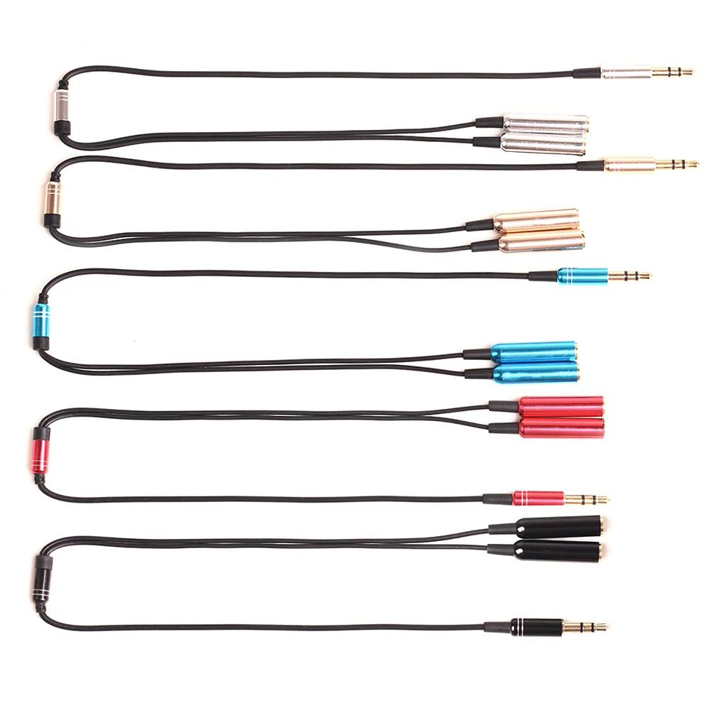 100pc 5Ft 1 5M Gold plated 2 5mm jack Male To 2 5mm Male Stereo Headset Audio Aux Cable Cord for MP3 MP4 Headphone Phone GDeals