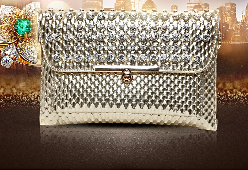 Женская вечерняя сумочка с кристаллами, бисерные клатчи, свадебные сумки с бриллиантами, стразы, сумки на плечо