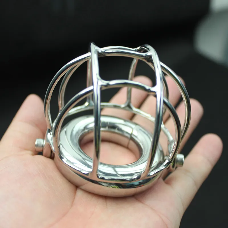 Stainless Steel Hollow Cage Scrotum Ring Weight Bearing Pendant,Penis Protection Cover Testicle Ring Sex Toys for Men B2-2-248 Stainless Steel Hollow Cage Scrotum Ring Weight Bearing Pendant,Penis Protection Cover Testicle Ring Sex Toys for Men B2-2-248