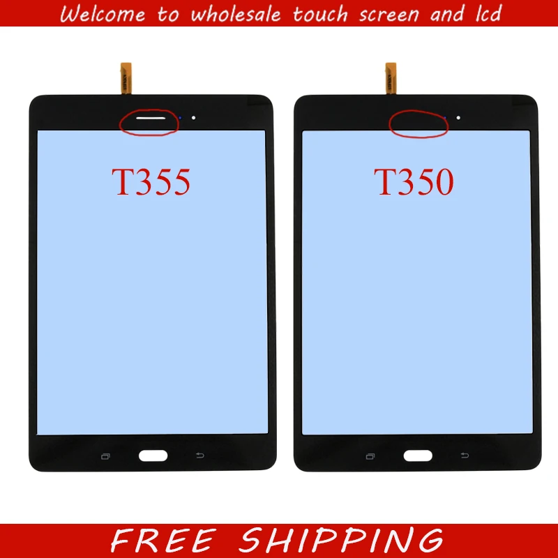 New For Samsung Galaxy Tab 8.0/" SM-T350 Touch Screen Digitizer Glass FREE USPS