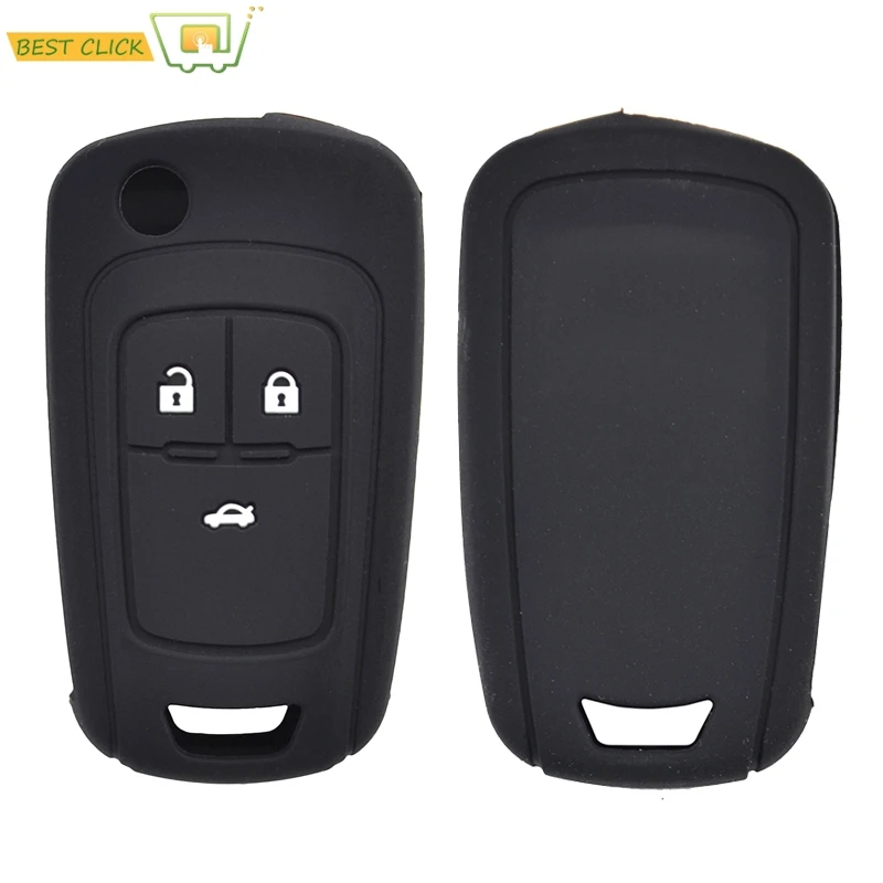 Силиконовый чехол для ключей от машины Chevrolet Spark Cruze Orlando Aveo Onix Volt Holden Barina Trax защита