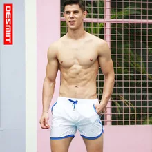 Мужские пляжные шорты быстросохнущие пляжные шорты мужские Для Плавания Купальная одежда Бермуды серфинг плавание короткая летняя пляжная одежда