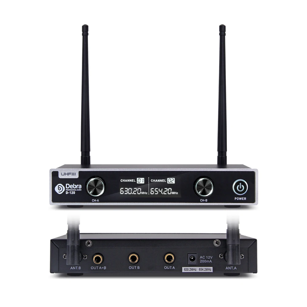 Debra audio D 120 UHF беспроводной микрофон системы с двойной микрофоны для professional performance