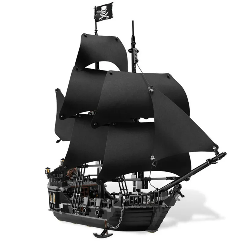 

Pirates of The Caribbean Black Pearl Ship Building Blocks DIY Educational Toys for Children Gifts Compatible LegoING Caribbean