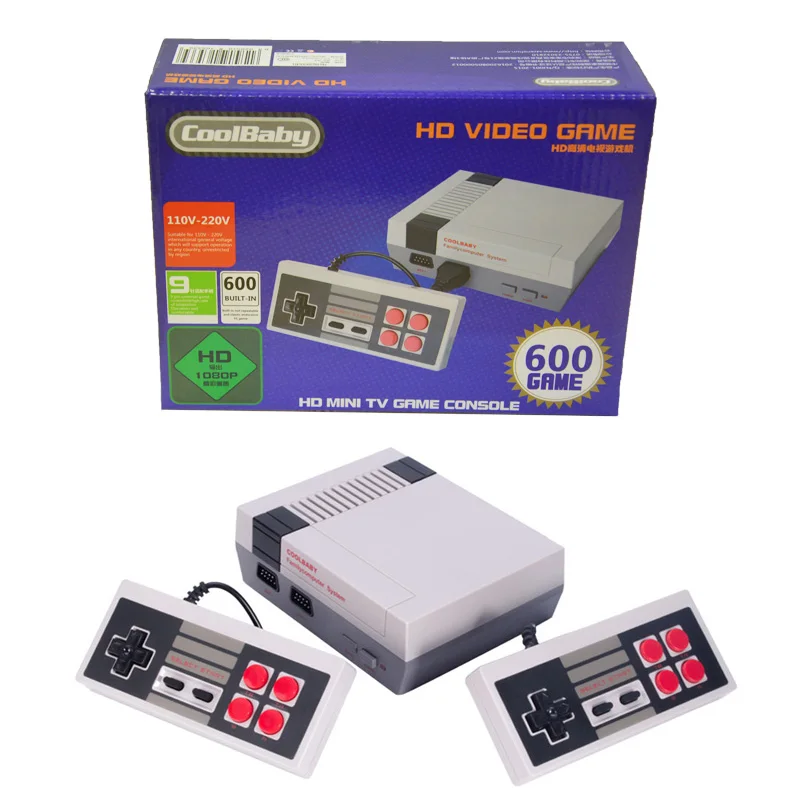 

Retro Handheld Game Console Video Game Player 8Bit Portable Games Player HDMI/AV Built-in 600/500 Games