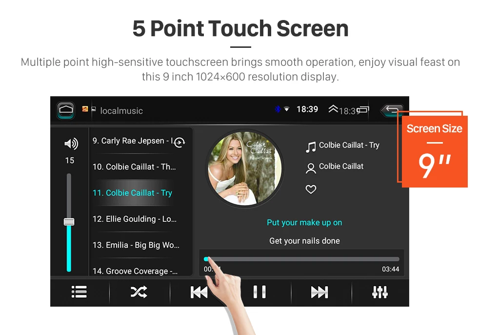 Seicane Автомагнитола " HD сенсорный экран FM 2DIN Android 8,1 мультимедийный плеер для Ford Focus 2 Exi MT 2004-2011 gps навигация