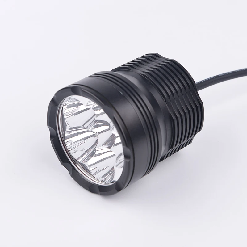 

motorcycle led headlight/spotlight 4*U2 chip 120w 14400lumens Motorbike Spotlight Moto Driving Head Light 6500K Work Lamp Head