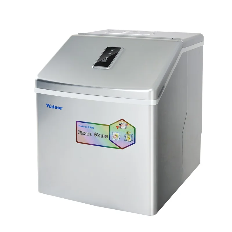 220V 25KG/24H Commercial Square Ice Cube Making Machine Household Ice