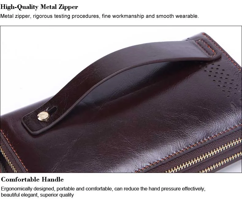 Homens Bolsa de Couro Genuíno Sacos À
