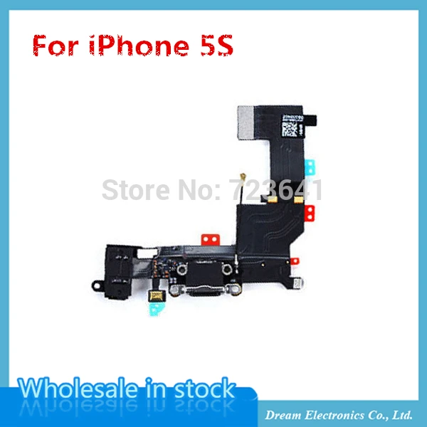 imágenes para MXHOBIC 50 unids/lote auriculares Audio Jack Cargador USB Puerto de Carga Conector Dock cable flexible para el iphone 5S imágenes para MXHOBIC 50 unids/lote auriculares Audio Jack Cargador USB Puerto de Carga Conector Dock cable flexible para el iphone 5S