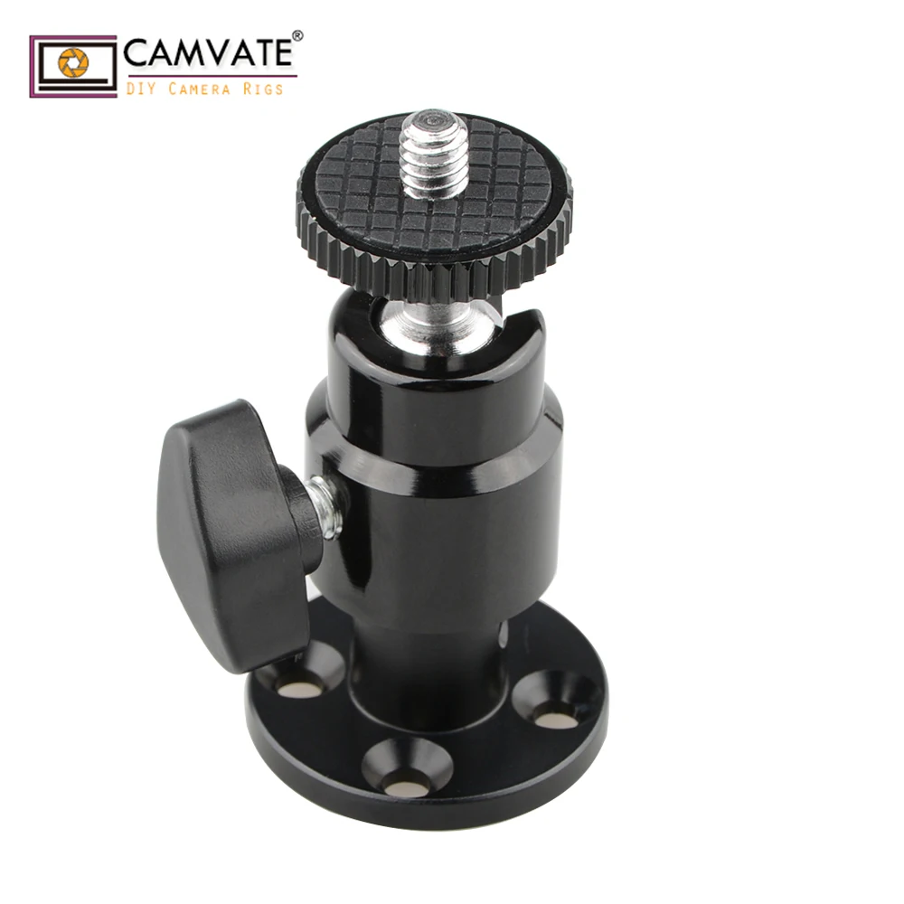 CAMVATE 1/4 &quot 20 крепление МНИ шаровой головки стена потолочное Поддержка кронштейн