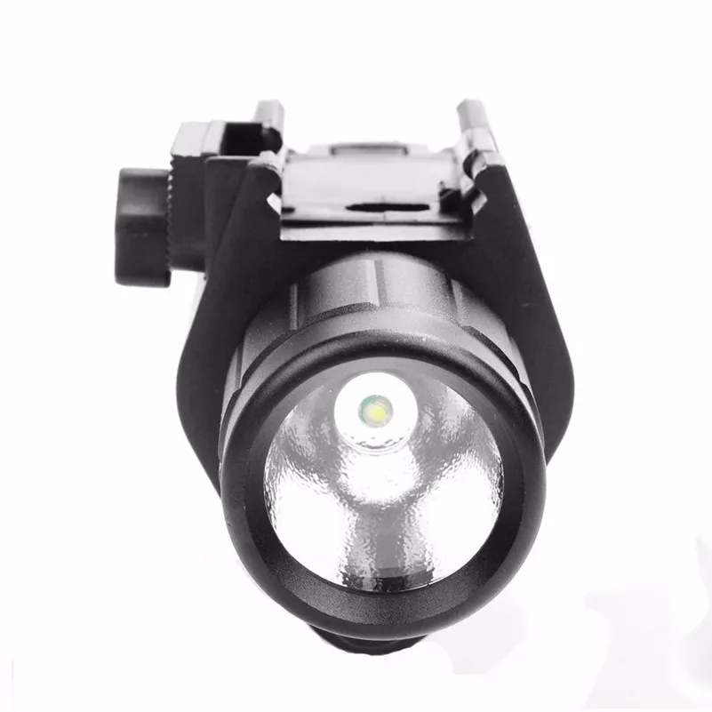 Vista e Led Montagem em Trilho para Glock Rifle de Caça Lanterna com 20mm Combinação Verde Vermelho Laser Picatinny 17 19 22 - 24 Esporte e Lazer