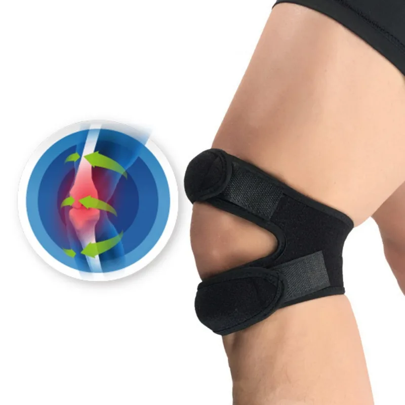 

1pc Knee Pads Patella & Elbow Nylon high elastic Belt Elastic Bandage Tape Sport Strap Knee Pads Sportswear Leg Protector