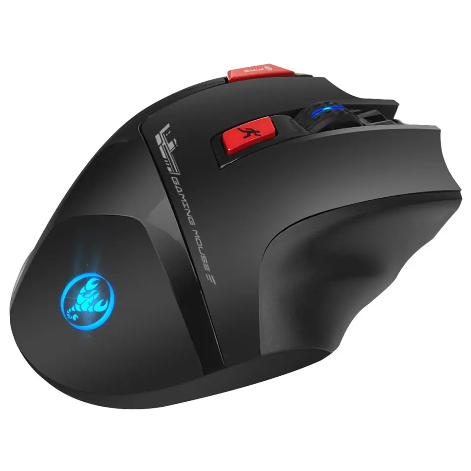 Wireless Mouse Charging Mouse Gaming Mouse Colorful Backlight Design Adjustable 4800DPI